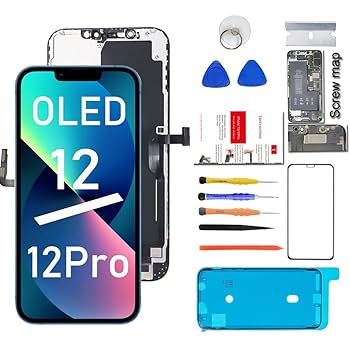 Amazon.co.jp: iPhone 12/12 Pro OLEDスクリーン交換用 6.1